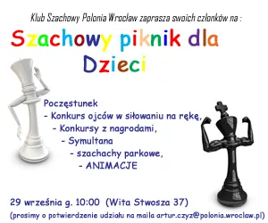 Piknik dla dzieci, mamy i taty - zapraszamy