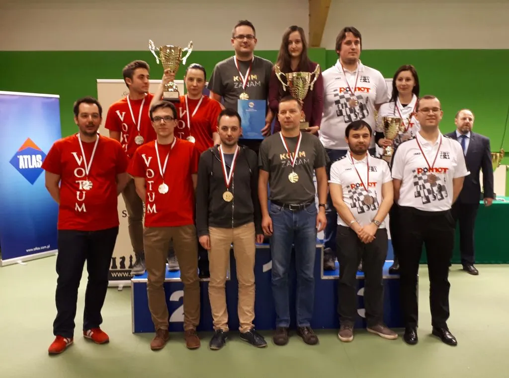 DMP w Szachach Szybkich: srebro VOTUM SA Polonii Wrocław!