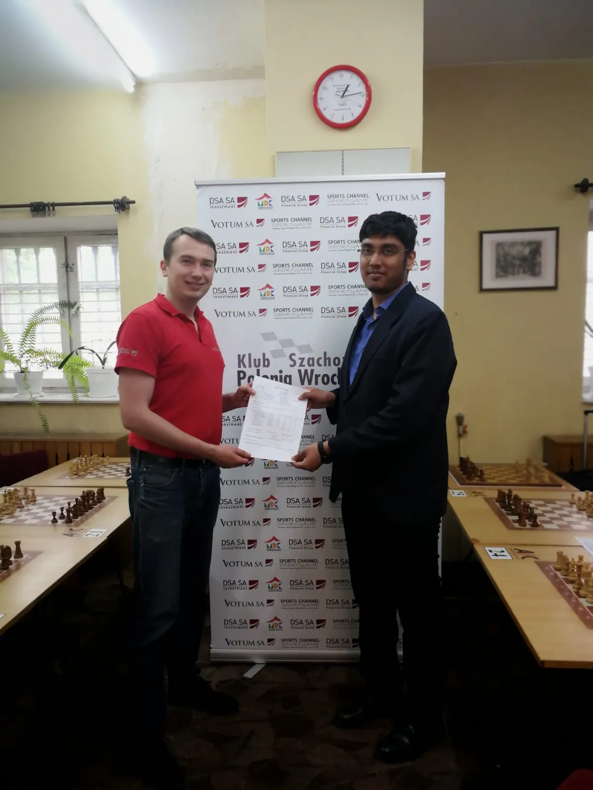 Polonia Masters - Swayams Mishra z Indii nowym arcymistrzem!!