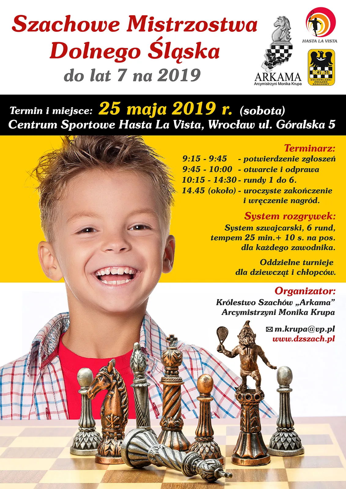 Szachowe Mistrzostwa Dolnego Śląska do lat 7