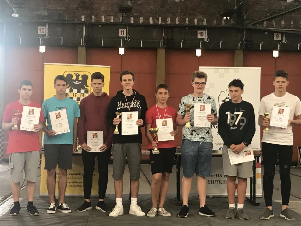 Mistrzostwa Polski Juniorów w Szachach Błyskawicznych (14-18 lat): Poloniści z 2 medalami!