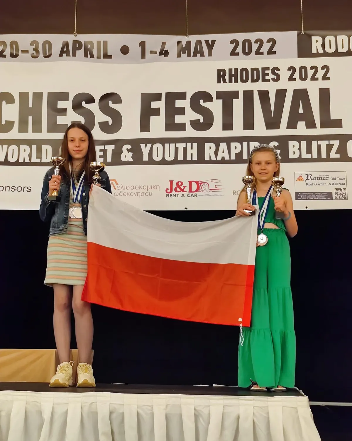 Śmietańska i Rządkowska z medalami Mistrzostw Świata Juniorów w szachach!