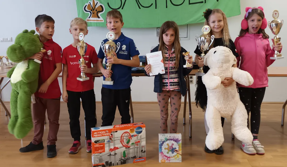 Poloniści z medalami Otwartych Mistrzostw Niemiec do lat 8