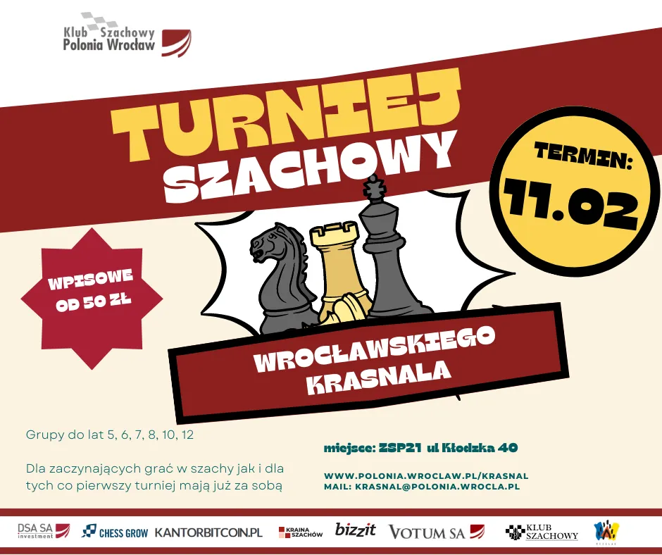 TURNIEJ WROCŁAWSKIEGO KRASNALA - 11.02.2023