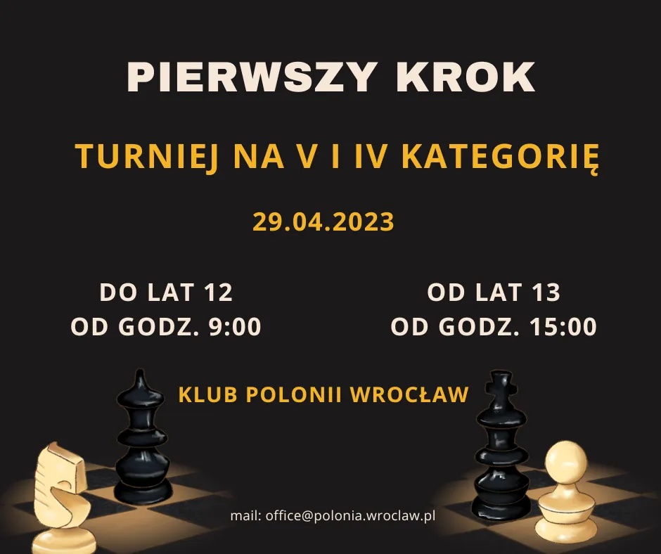 PIERWSZY KROK - 29.04.2023