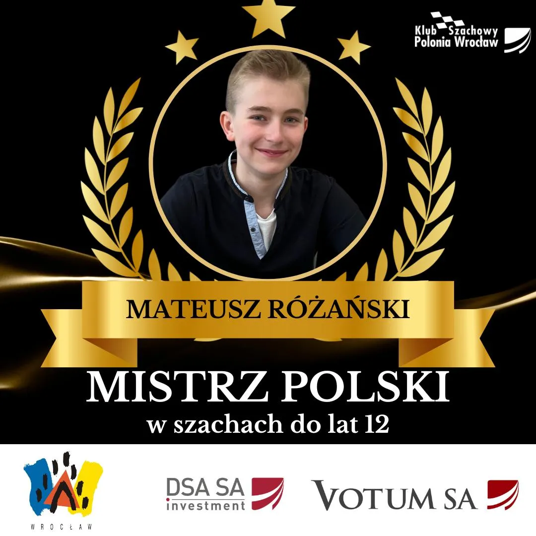 RÓŻAŃSKI MISTRZEM POLSKI