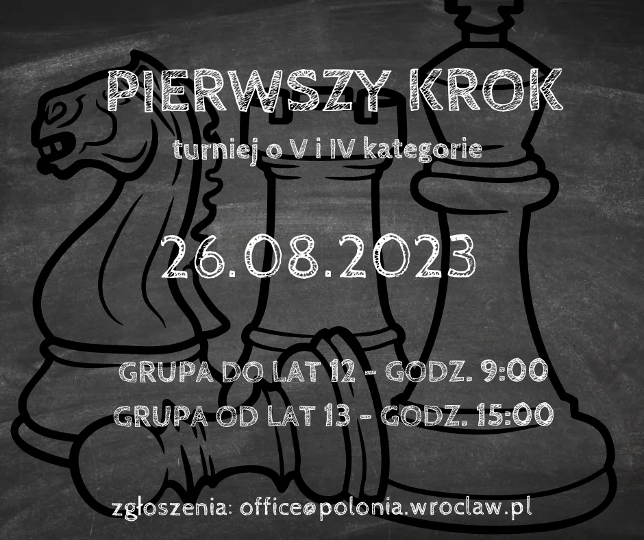 PIERWSZY KROK – 26.08.2023