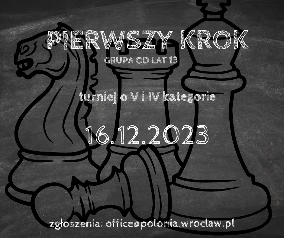 PIERWSZY KROK od lat 13 – 16.12.2023