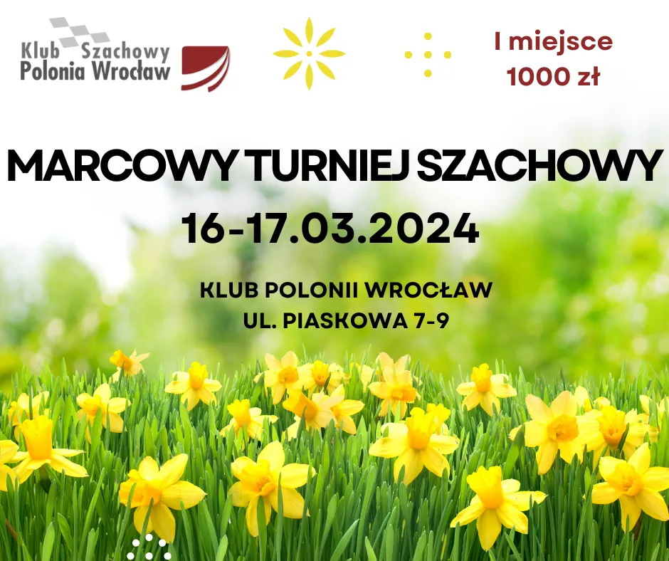 MARCOWY TURNIEJ - 16-17.03.2024