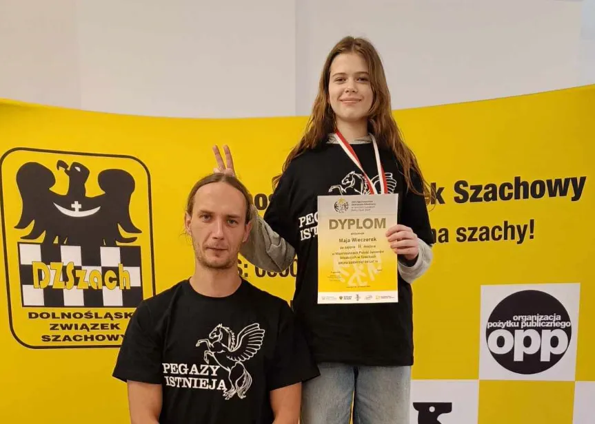 MAJA WIECZOREK WICEMISTRZYNIĄ POLSKI DO LAT 14