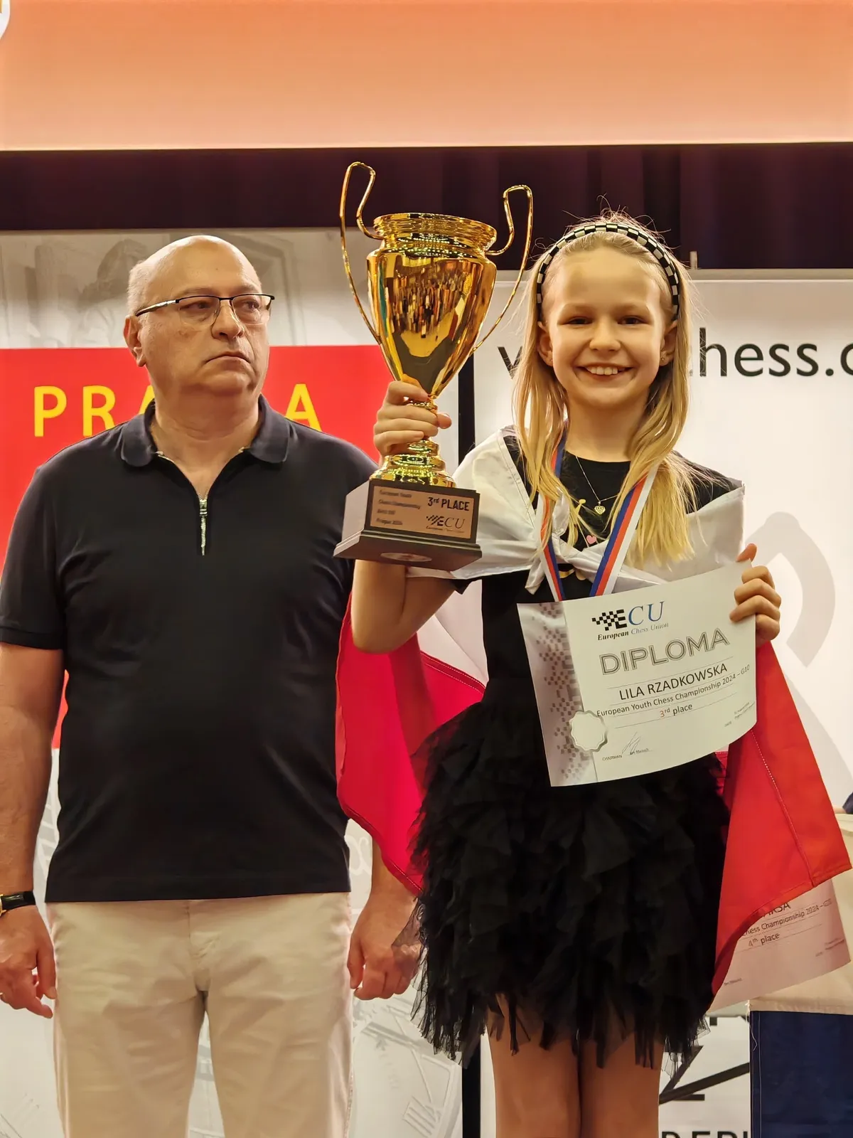 LILA RZĄDKOWSKA Z MEDALEM!