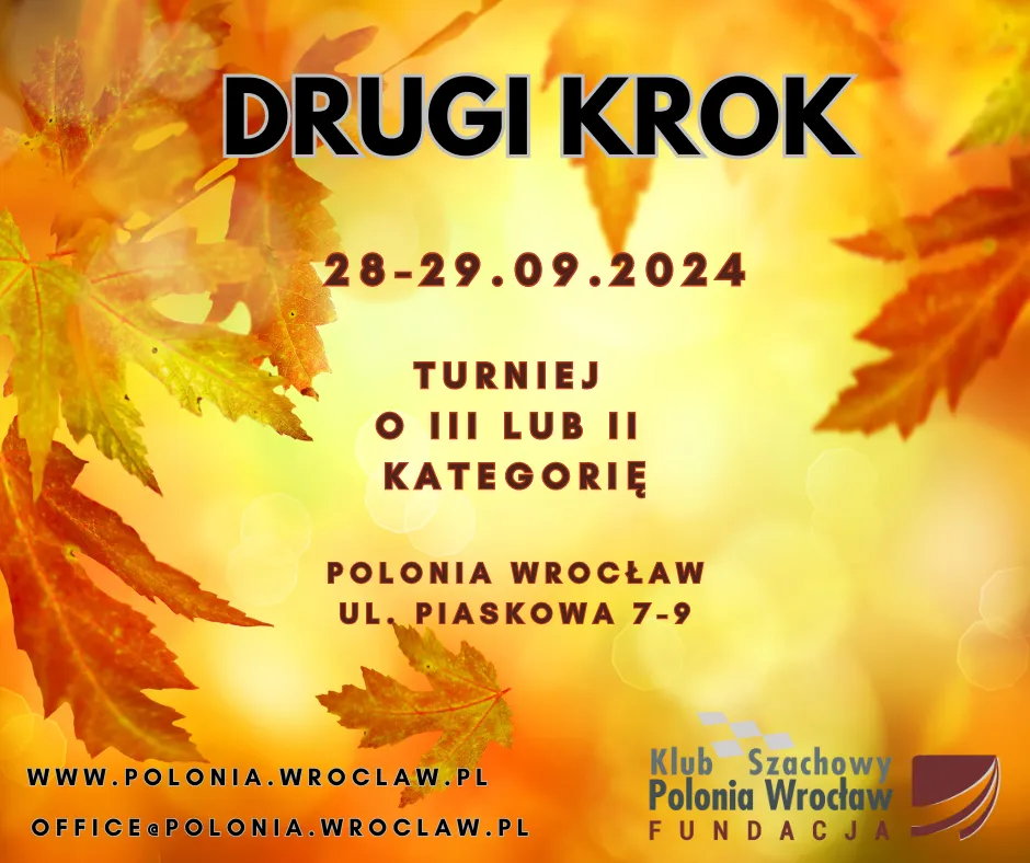 DRUGI KROK - 28-29.09.2024