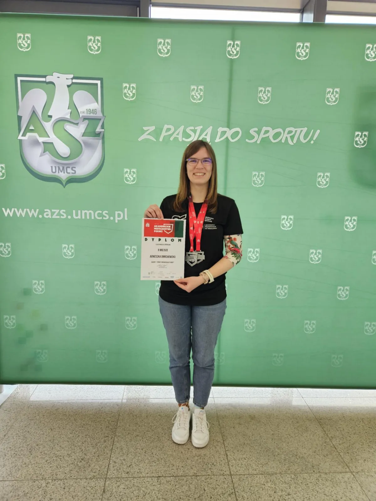 DMOCHOWSKA Akademicką WICEMISTRZYNIĄ POLSKI