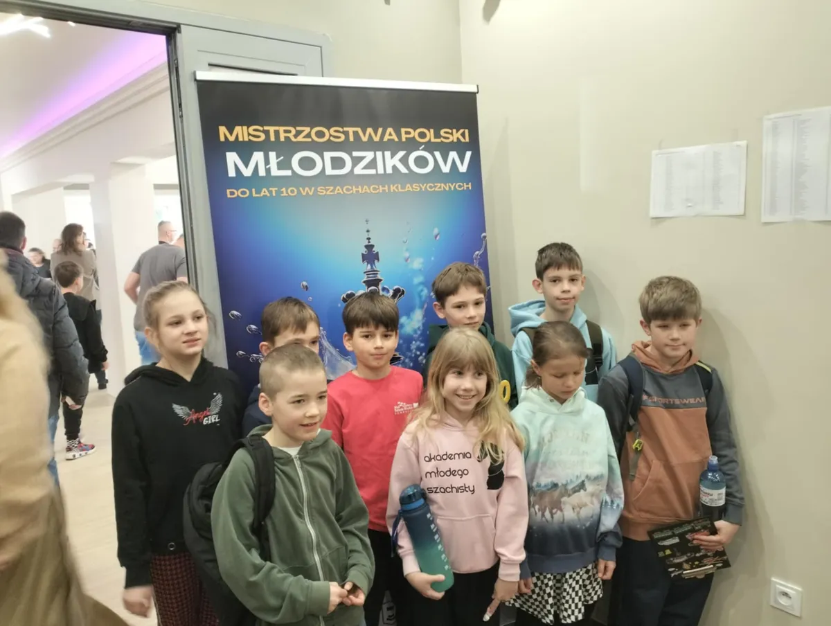 Mistrzostwa Polski Młodzików - grało 9 polonistów